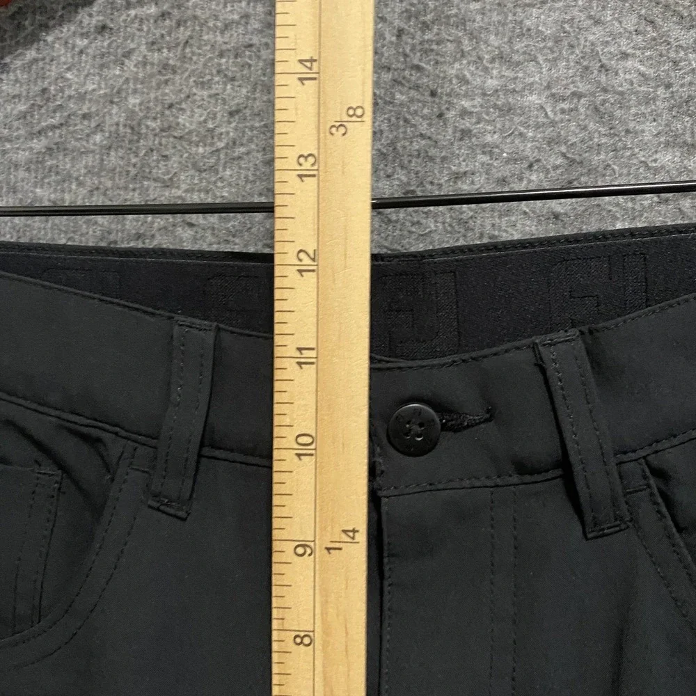 FootJoy Moxie Golf Pants Mens 32x32 Black‎ Performance Chino 5 Pocket Athletic
